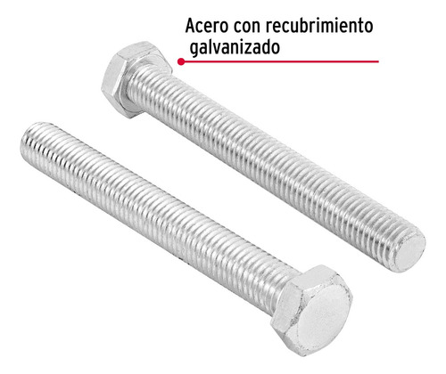 Tornillo Tipo Maquina 5/8 X 5´ Hexagonal Metal 6pz 44692