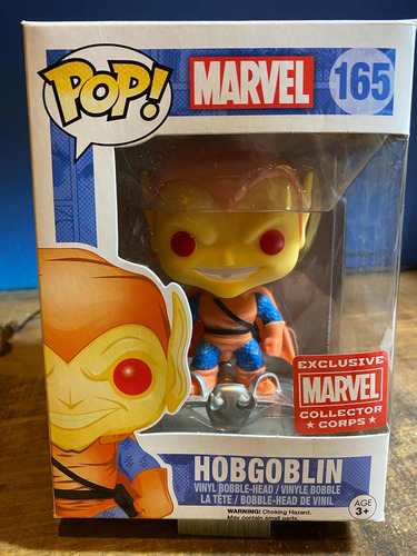 Funko Pop Hobgoblin # 165 Collectors Corp Vaulted / Raro (Usado)