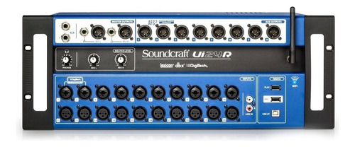 Mesa de som Digital Soundcraft Ui24R 88V/265V