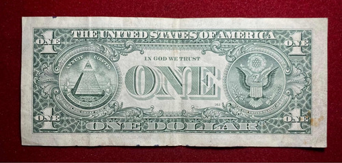 Billete 1 Dólar Estados Unidos 2006 Pick 523aa A Boston (Usado)