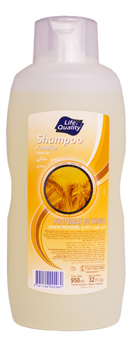 Shampoo Familiar Nutritivo Proteina Life Quality 950 Ml