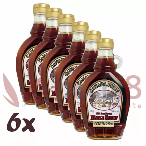 Xarope De Bordo Maple Syrup Natural Canada Pure - 100% - Hachi8