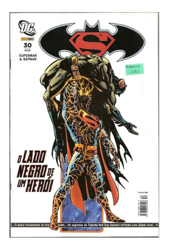 Hq Superman & Batman Nº 30 - O Lado Negro De Um Herói