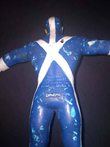 Figuras X-men Cyclope, Goma Dura 1991 (Usado)