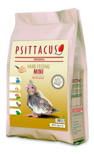 Psittacus Alimento Aves Papilla Mini Cacatua Ninfa Peri 5kg