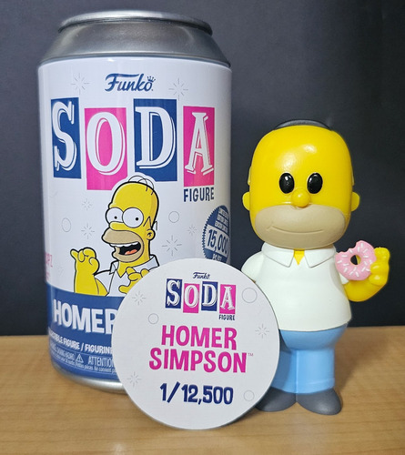 Los Simpsons Funko Soda- Homero Simpson 1/12500