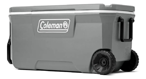 Conservadora Coleman Chest Rock Grey Con Ruedas 100 Qt Usa