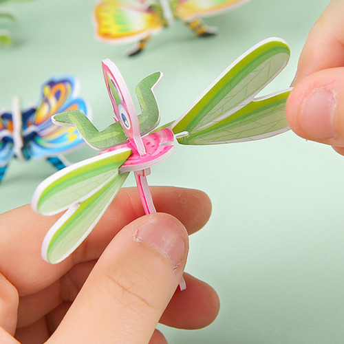 4 X 2 Rompecabezas Diy En 3d Con Forma De 4 Piezas