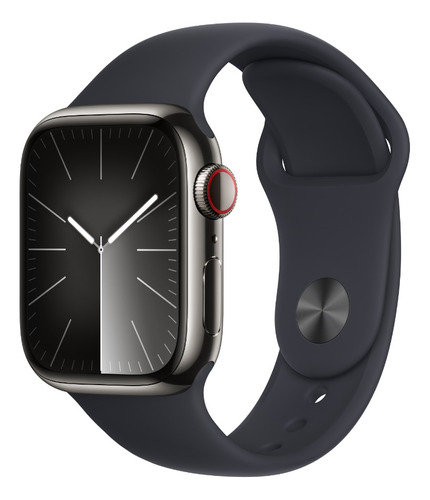 Applewatch Series9(gps+celular) Acero Inox. Grafito 41mm m/l