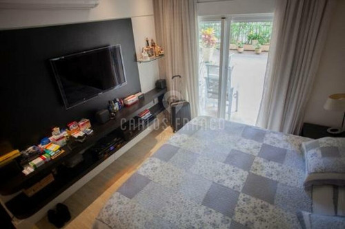 Imagem 8 de 15 de Apartamento Campo Belo - Garden Com Piscina Exclusiva 407 Metros 4 Suites 4 Vagas - Cf80210