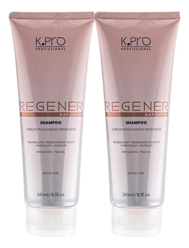K.pro Regenér Kit 2 Shampoos 240ml