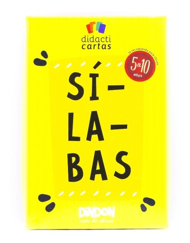 Imagen 2 de 10 de Cartas Didácticas Para Aprender Y Practicar Las Sílabas
