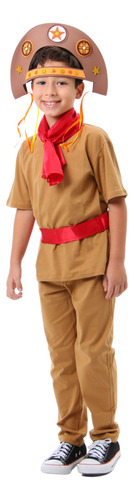 Roupa Lampião Infantil - Tam 01 Ao 16 - Sem Acessórios