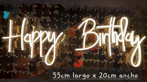 Imagen 2 de 5 de Letrero Luminosos Neon Flex Led