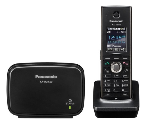 Unidad Base Sip Dect Kxtgp600 Y Teléfono Inalámbrico