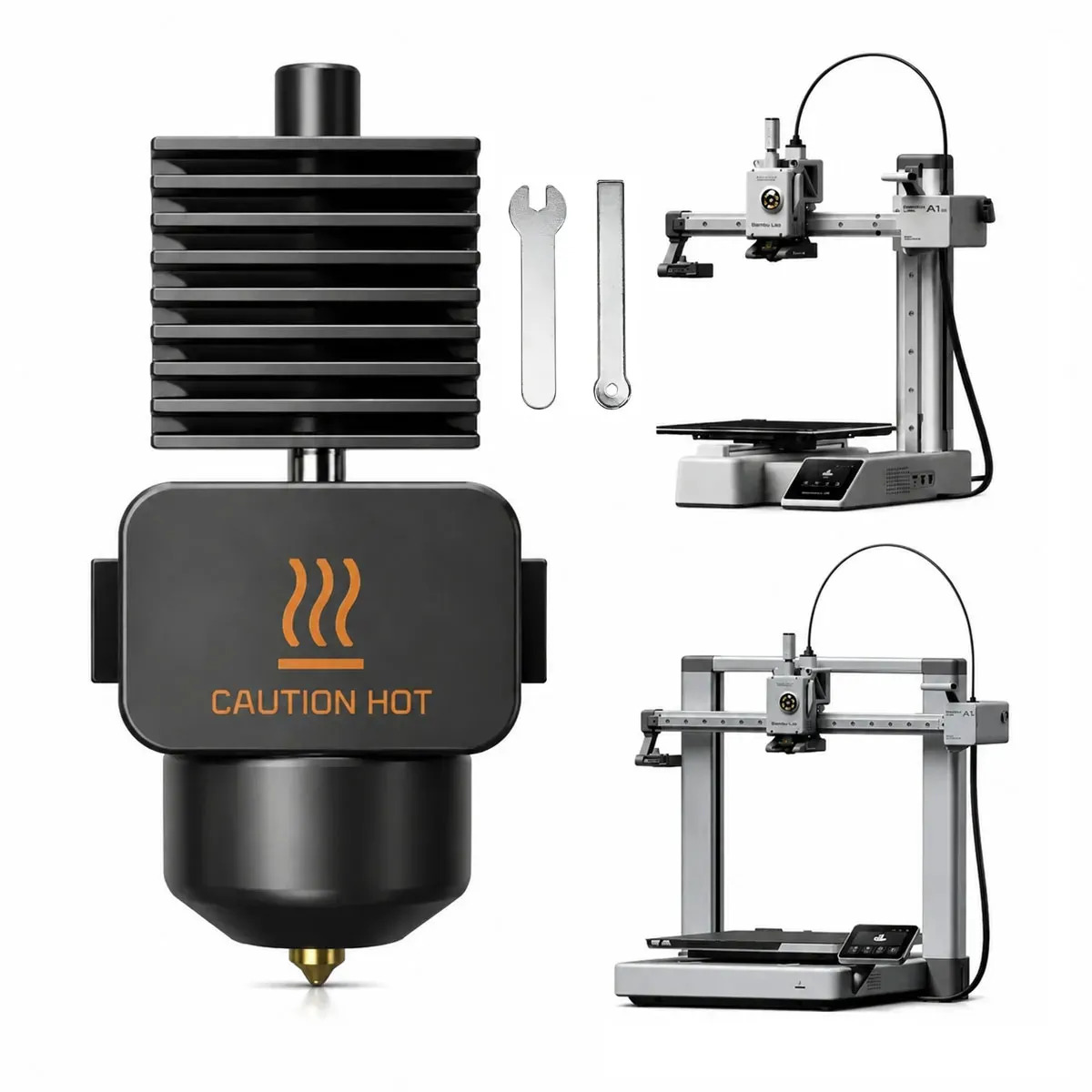 Bico Removível Hotend acessorios para bambu lab A1/A1 mini kit impressora 3d 0.4mm…