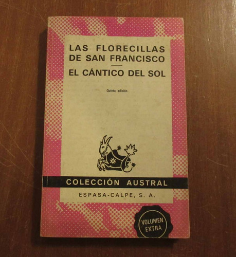 Libro Las Florecillas De San Francisco - El Cantico Del Sol