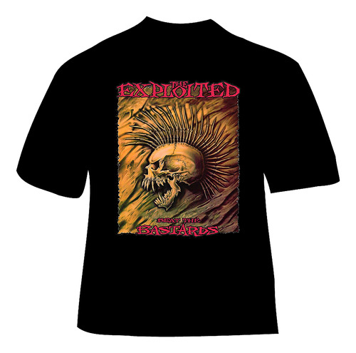 Polera The Exploited - Ver 01 - Beat The Bastards