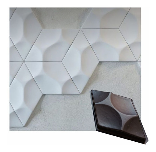 3 Moldes Panel Decorativo Yeso 3d Cemento Pared Modelo Pula