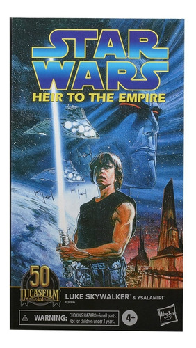 Luke Skywalker Heir To The Empire  Black Series 6 In 50 Th 