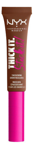 Máscara De Cejas Thick It Stick It Nyx Color Rich Auburn