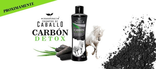 Shampoo Del Caballo Carbon Activado Uso Humano /sar
