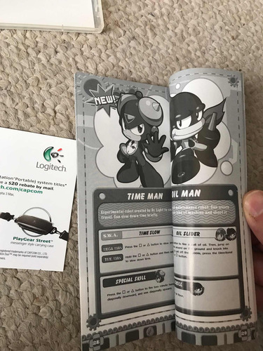 Megaman Powered Up Psp Original E Fisico (Usado)