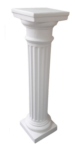 Columna Dorica Yeso 1m