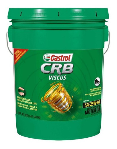Paila De Aceite Castrol Biscus Cbr 25w60