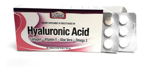 Ácido Hialurónico Ypenza 30 Tab Envio Full