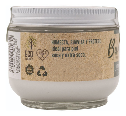 Imagen 4 de 7 de Crema Humectante Aroma A Coco 100g Bam Boo! Lifestyle