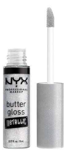 Brillo Labial Butter Gloss Metálico No Pegajoso 8ml Nyx Pmu