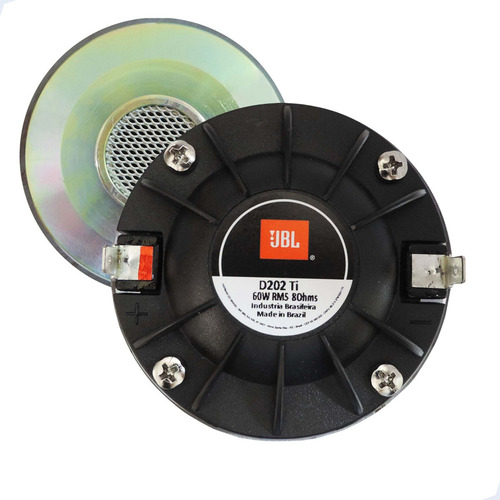 Super Driver Jbl Selenium D202 Ti Titanium 60w Rms 8 Ohms