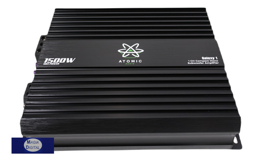 Amplificador 1canal Clase D Atomic Galaxy1 1500w Open Show