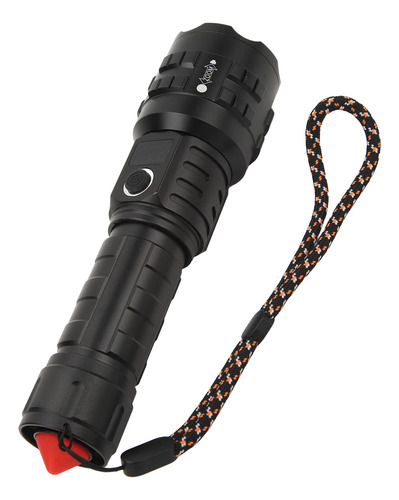 Linterna Led Luz Fuerte Tipo C Recargable Impermeable