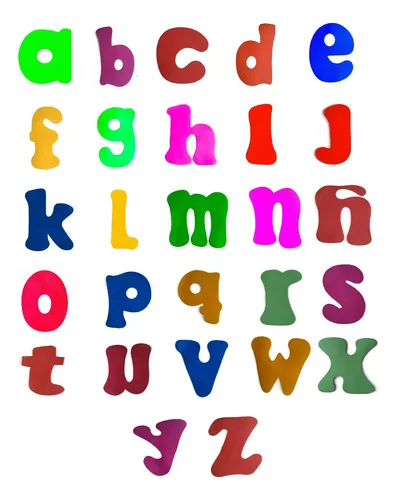 comprar Foamy Abecedario Minúsculas Tamaño Carta