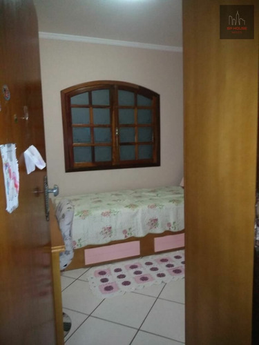 Imagem 14 de 30 de Casa À Venda Com 3 Dormitórios, Sendo 1 Suíte No Jardim Santo André Próximo Ao Terminal Vila Luzita - Tc1628