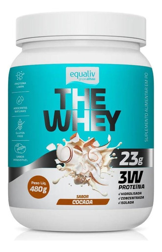 The Whey 3w Cocada Equaliv 480g