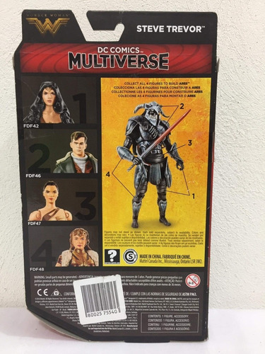 Steve Trevor Dc Multiverse Mattel (Usado)