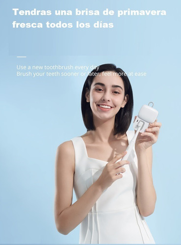 Esterilizador De Cepillo De Dientes Portátil Recargable Uv