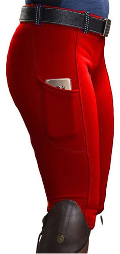 Pantalones De Equitación De Moda For Mujer Stretch Legg