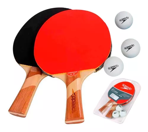 Ping Pong jogo completo com 2 raquetes e 3 bolinhas