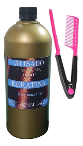 Keratina Alizante De Litro Efecto Plastificado