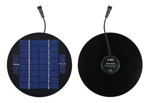 Bomba Solar Fuente Para Estanque Piscina Peces De Oro Peces