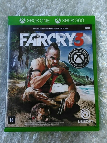 Far Cry 3 Xbox 360 Xbox One Mídia Física Português