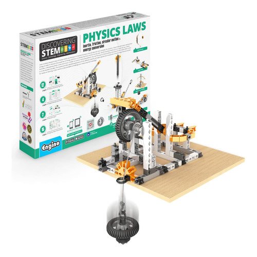 Engino- Juguetes Stem, Leyes De Física: Inercia, Fricción, M