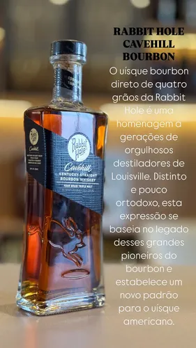 Rabbit Hole Cavehill Bourbon - Garrafa 750ml | MercadoLivre