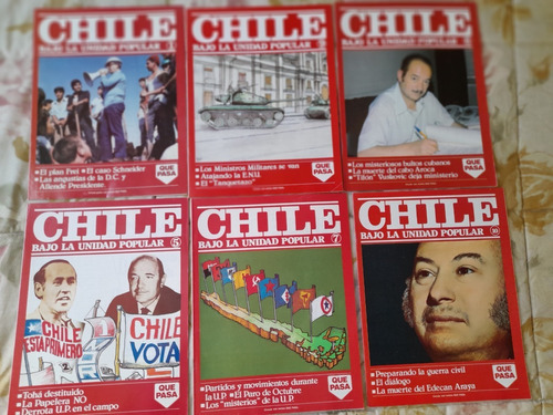 Que Pasa, 12 Ejemplares  Chile Bajo La Unidad Popular 