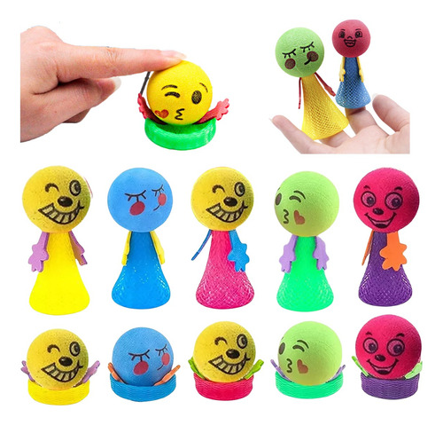 10pcs Juguete Antiestre Fidget Popit Elfo Rebotando Regalo