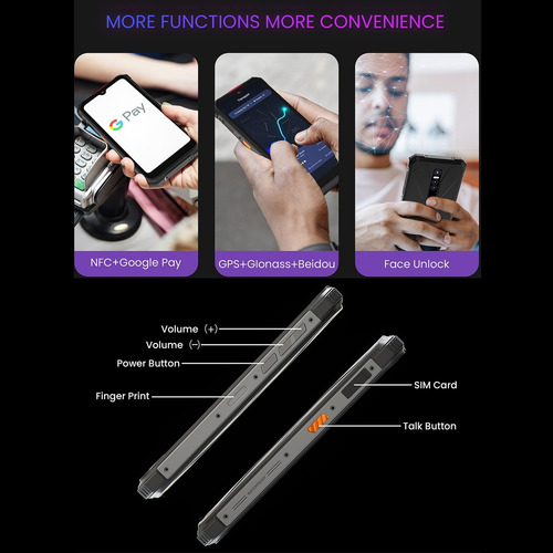 Hotwav Cyber 9 Pro Celular Resistente Ip68 Google Android 11
